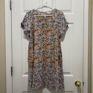 Umgee Floral Shift Dress